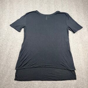BP Nordstrom Black High Low Women's XS Hem Short Sleeve Tee BP337532MI